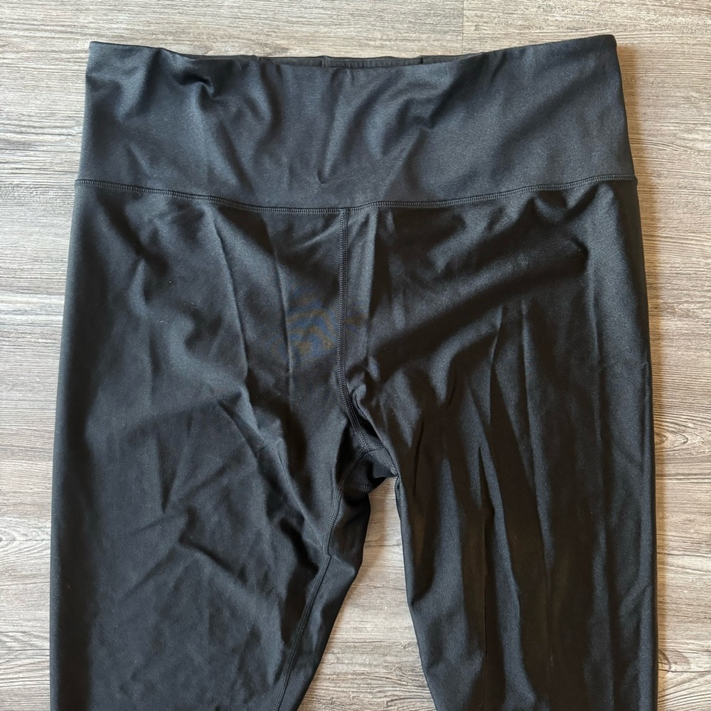 Athleta High Rise Elation Shine Tight Leggings Black 2X - Picture 3 of 9